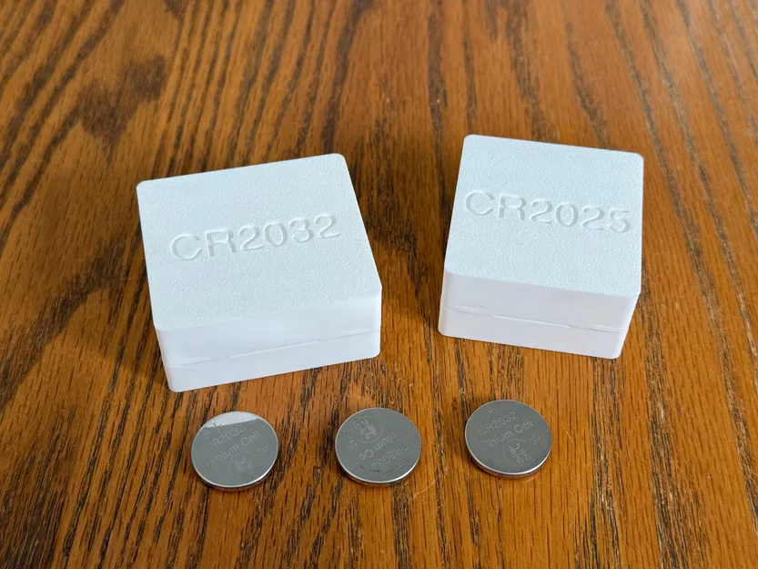 Hộp đựng pin cúc áo CR2032/CR2025 - Image 1