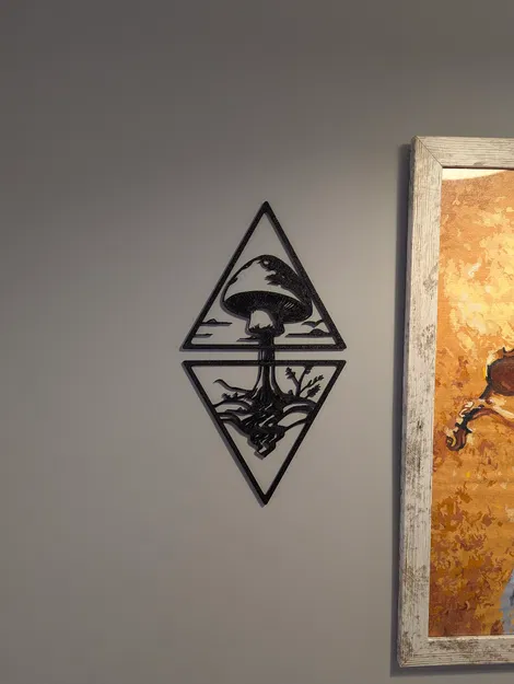 The Mighty Mushroom Wall Decor – Trang trí tường Nấm Hùng Mạnh - Image 2