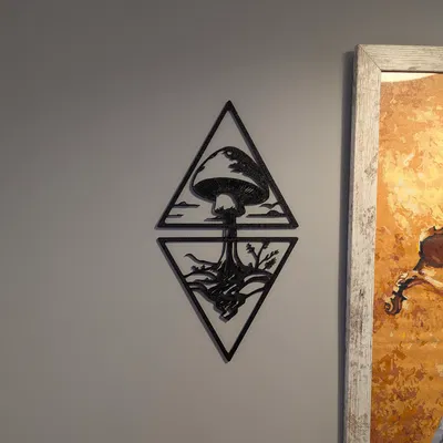 The Mighty Mushroom Wall Decor – Trang trí tường Nấm Hùng Mạnh