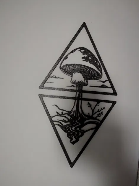 The Mighty Mushroom Wall Decor – Trang trí tường Nấm Hùng Mạnh - Image 3