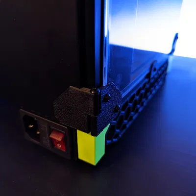Voron V0 – Bản lề cho rear panel (hinged rear panel)
