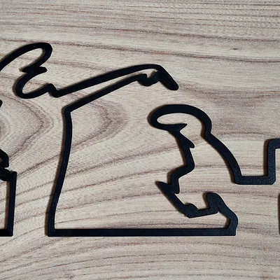 Móc Treo Cửa “WC” Vui Nhộn – La Linea Balum 156