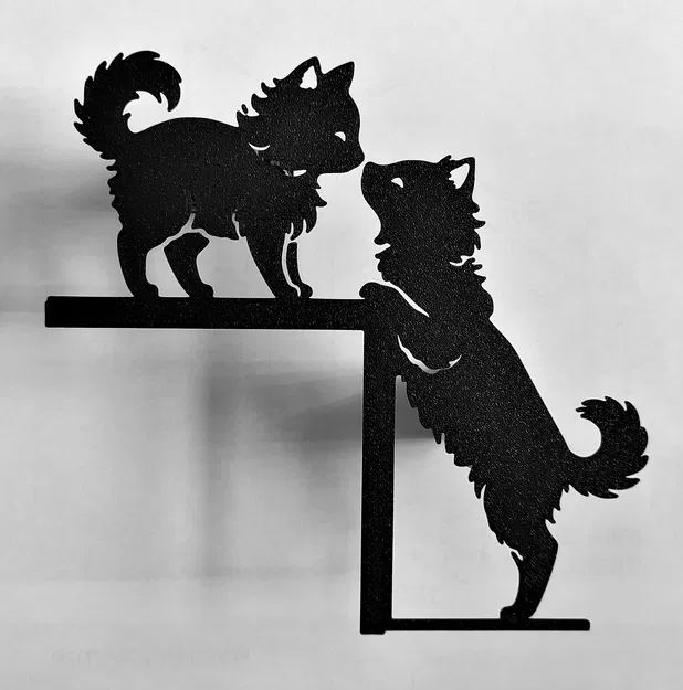 Trang trí công tắc/ổ cắm hình mèo – Model 11 - Image 2