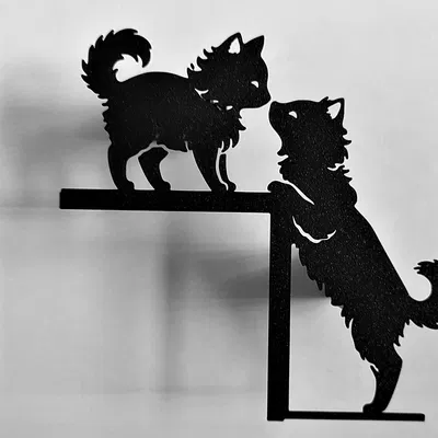 Trang trí công tắc/ổ cắm hình mèo – Model 11