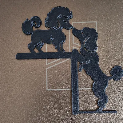 Trang trí công tắc/ổ cắm hình chó dễ thương