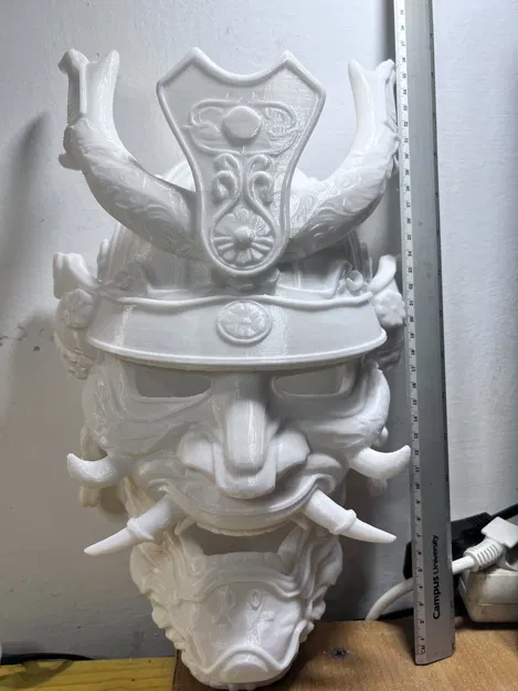 Mặt nạ Oni Chiến Binh Có Cánh – Máscara Demoníaca Alada (Original) - Image 1