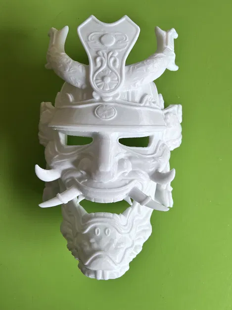 Mặt nạ Oni Chiến Binh Có Cánh – Máscara Demoníaca Alada (Original) - Image 7