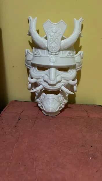 Mặt nạ Oni Chiến Binh Có Cánh – Máscara Demoníaca Alada (Original) - Image 8