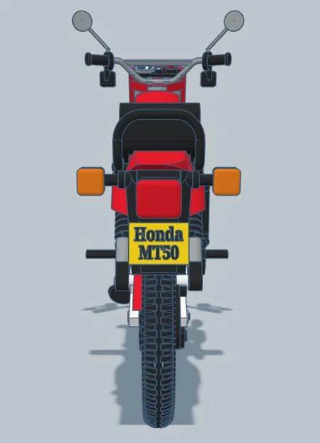 Honda MT50 năm 1979 – Thiết kế bởi Ed van der Heijden - Image 12