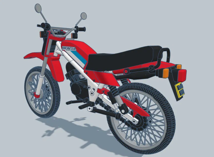 Honda MT50 năm 1979 – Thiết kế bởi Ed van der Heijden - Image 18