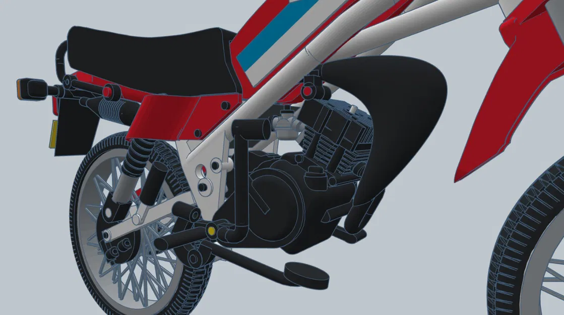 Honda MT50 năm 1979 – Thiết kế bởi Ed van der Heijden - Image 20