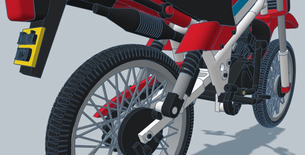 Honda MT50 năm 1979 – Thiết kế bởi Ed van der Heijden - Image 22