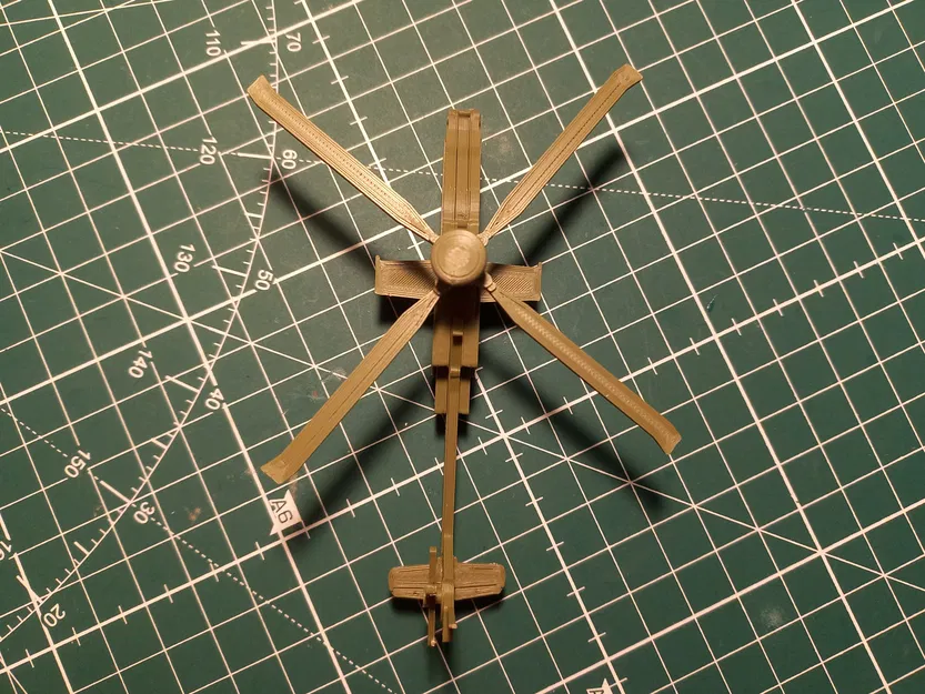 Boeing AH-64 Apache Kit Card – Mô hình lắp ráp - Image 2