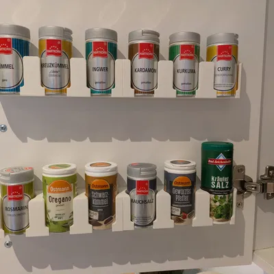 Kệ gia vị Ostmann kiểu khác (không dùng vít)