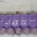 Hộp chia thuốc theo tuần (Weekly Pill Organizer) - Thumbnail 3