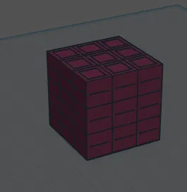 Tượng khối Rubik (Rubiks cube statue) - Image 1