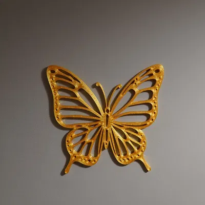 Trang trí tường Bươm bướm Vàng (The Golden Butterfly Wall Decor)