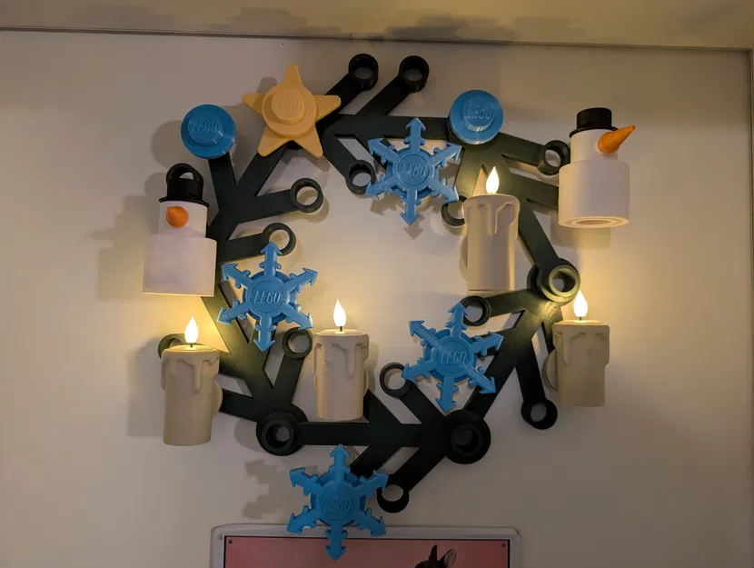 Ngôi Sao Vòng Nguyệt Quế Lego (Lego Wreath Star) - Image 3