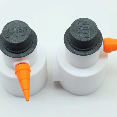 Người Tuyết Vòng Nguyệt Quế Lego (Lego Wreath Snowman)