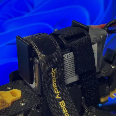 Ốp cố định dây đai LiPo FPV 2 dây & cản trước