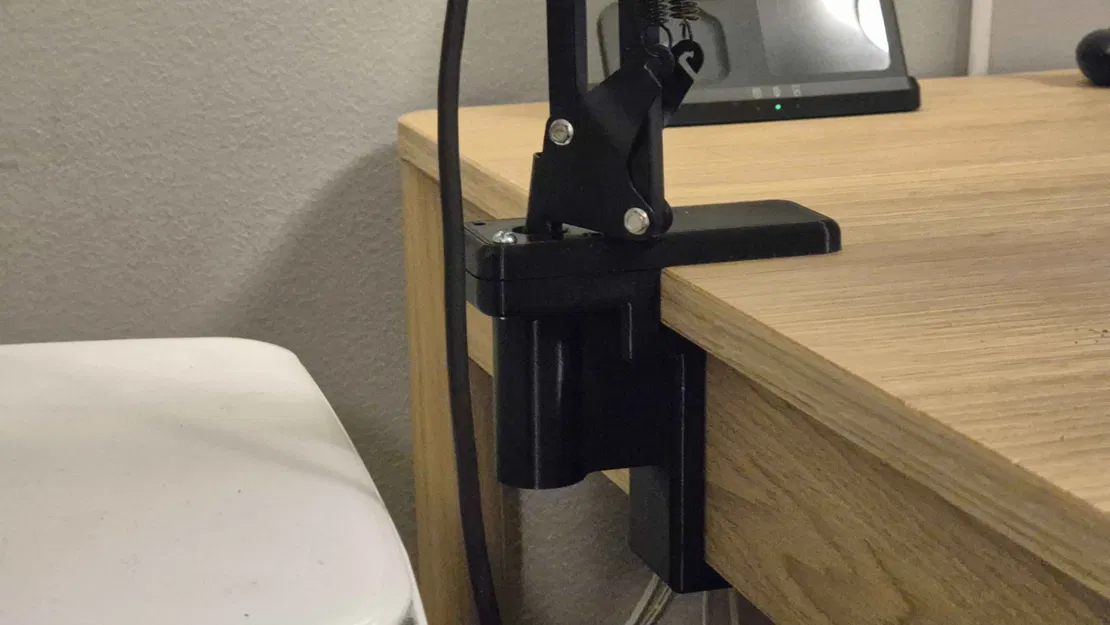 Ngàm kẹp bàn cho tay mic IKEA TONSTAD (IKEA TONSTAD Microphone Table Clamp) - Image 2