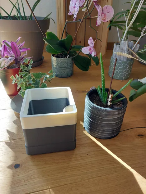 Chậu hoa treo tường (hoặc không) / Pot de Fleur mural (ou pas) - Image 4