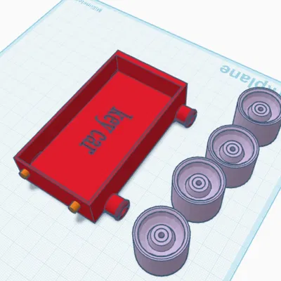 Móc/giá giữ chìa khóa xe (mình thử làm)