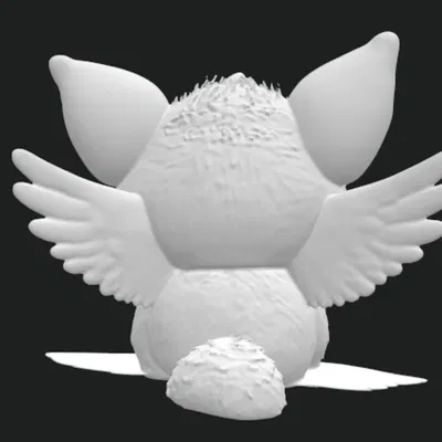 Đồ chơi dễ thương giận dữ có cánh