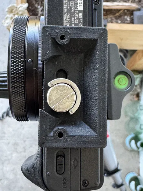 Plate gắn tripod cho SONY RX100 (quick release) – bản nhỏ gọn - Image 1