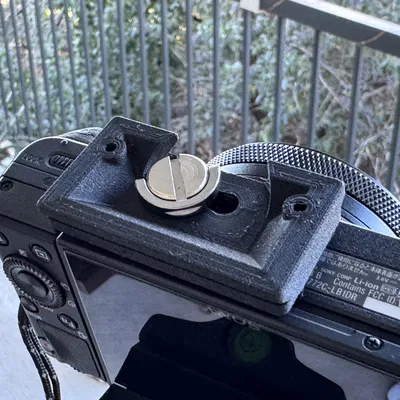 Plate gắn tripod cho SONY RX100 (quick release) – bản nhỏ gọn