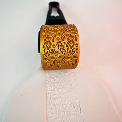 Texture Rollers Christmas middle #10 – Bánh lăn tạo hoạ tiết Noel