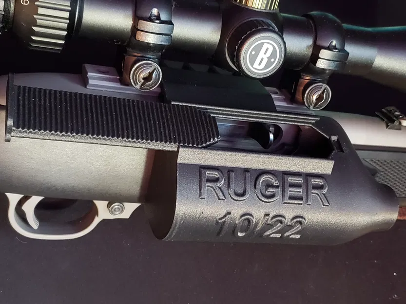 Ruger 10/22 Brass Shell Catcher 100 – Bộ hứng vỏ đạn 3D in được - Image 1