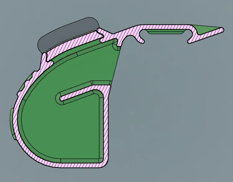 Ruger 10/22 Brass Shell Catcher 100 – Bộ hứng vỏ đạn 3D in được - Image 7