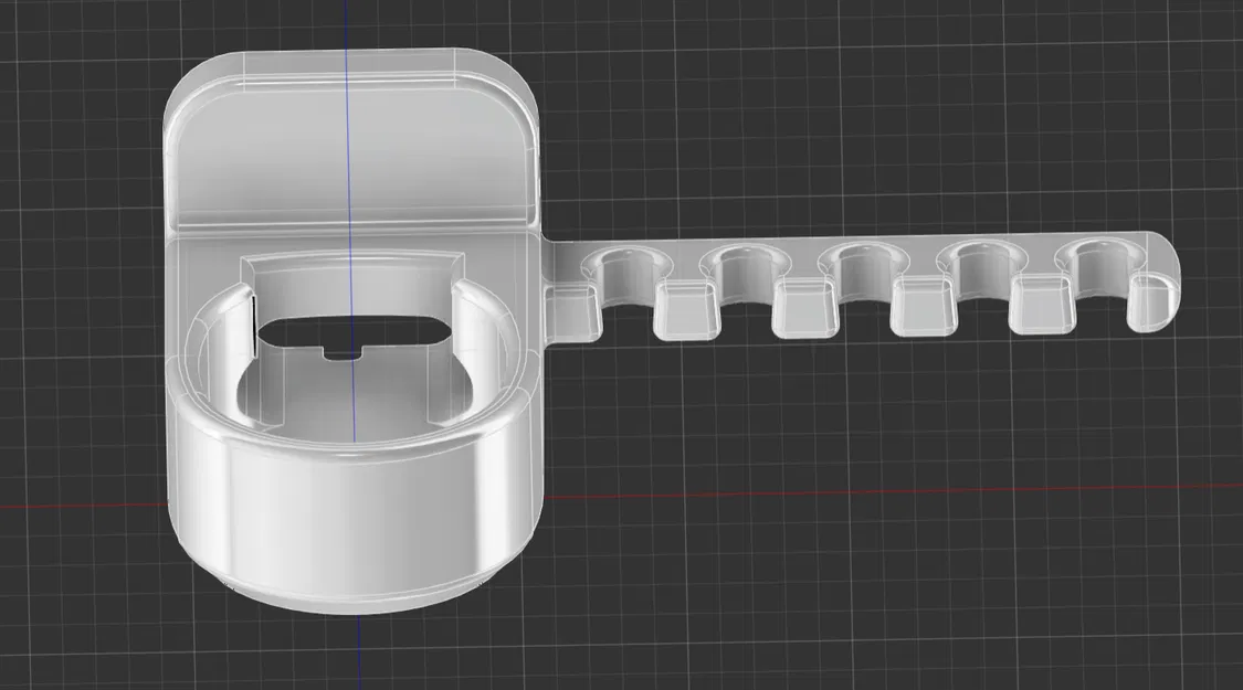 Oral-B: Đế sạc + khay giữ đầu phun/đầu thay thế - Image 2