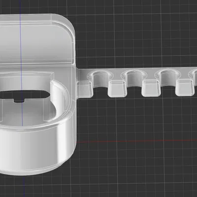 Oral-B: Đế sạc + khay giữ đầu phun/đầu thay thế