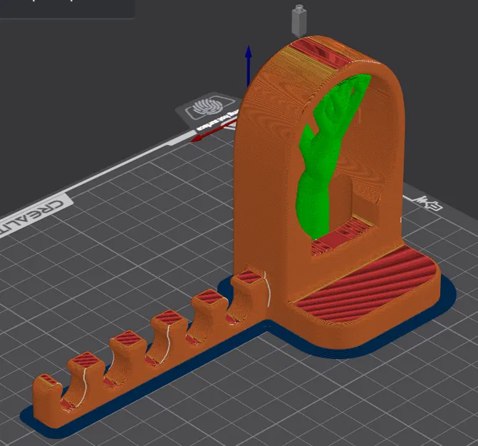 Oral-B: Đế sạc + khay giữ đầu phun/đầu thay thế - Image 3