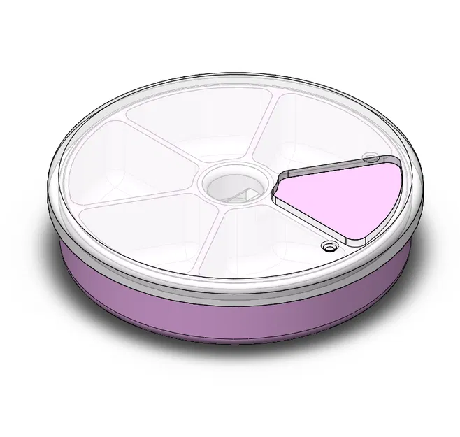 Hộp Lưu Trữ Phụ Kiện Câu Cá Xoay (Rotating Fishing Accessories Storage Box) - Image 7