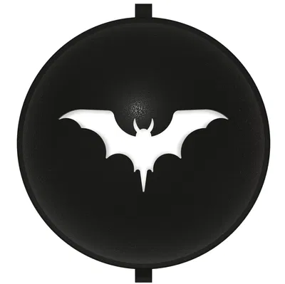 Golf - Stencil Bóng Golf - Insert Halloween - Hình Con Dơi