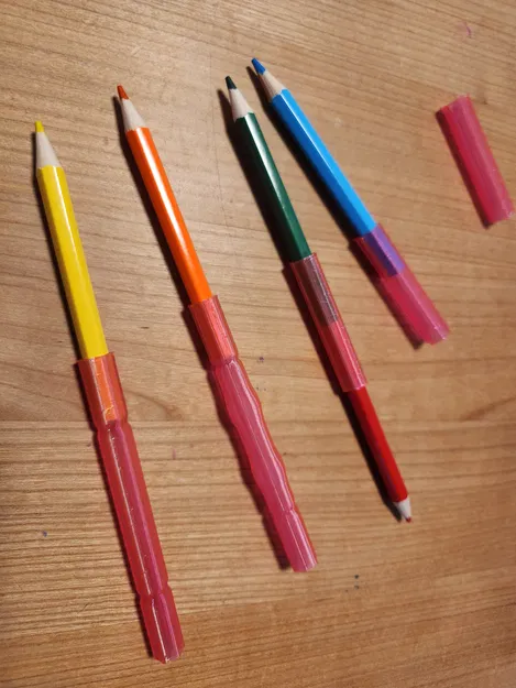 Đầu nối bút chì đơn giản cho bút chì lục giác (hex pencils) - Image 1