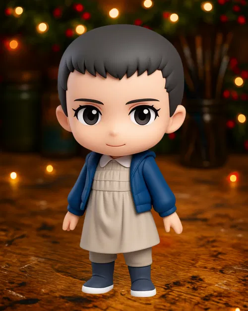 Chibi Eleven – Mô hình nhân vật dễ thương lấy cảm hứng từ Stranger Things - Image 1