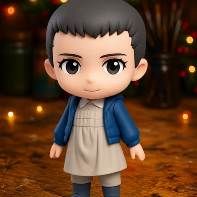 Chibi Eleven – Mô hình nhân vật dễ thương lấy cảm hứng từ Stranger Things
