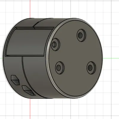 Thiết kế cylinder tăng đai DIY Simhub cho motor 56mm yếu (70mm)