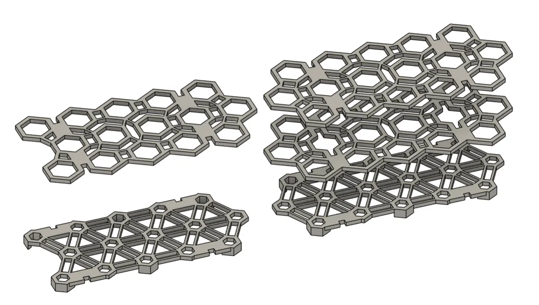 Giá đỡ khay ống nghiệm lồng ghép (15 ml) - Image 1