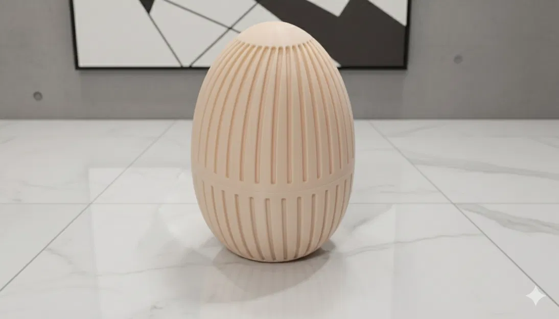 Trứng Phục Sinh (Easter egg) có nắp vặn - Image 1