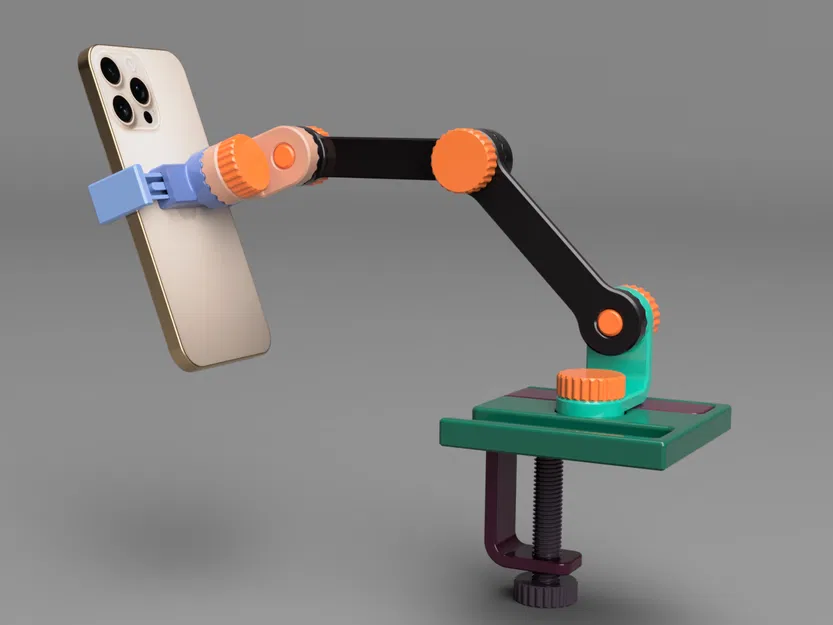 Tay đỡ đa năng (Kẹp giữ điện thoại) – Multifunctional Arm (Phone holder) - Image 1