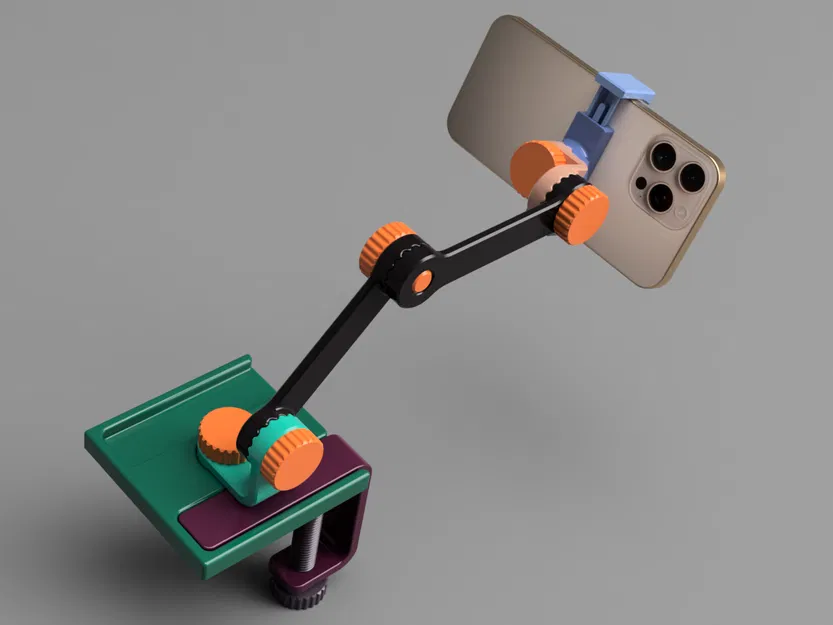 Tay đỡ đa năng (Kẹp giữ điện thoại) – Multifunctional Arm (Phone holder) - Image 22