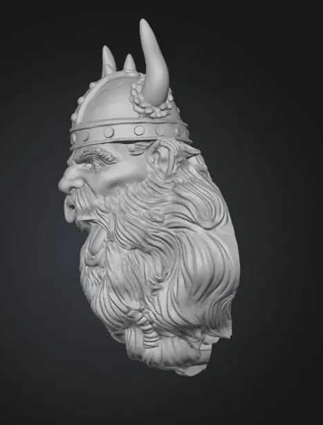 Craying Viking (Wallmount) - Image 2