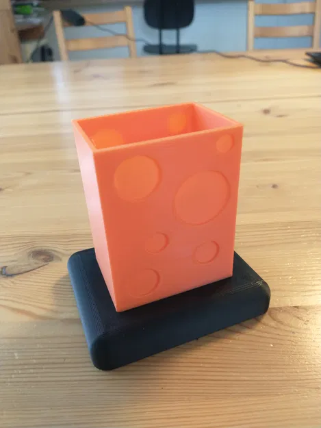 Khay Sắp Xếp “Cheesy” – Holder Bàn Làm Việc Cảm Hứng Emmental - Image 1