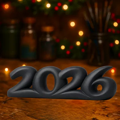 Tượng Số 2026 Phong Cách Hiện Đại