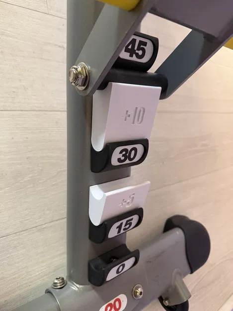 Miếng chêm góc cho ghế tạ Hoist HF-5165 (Angle Shims +5/+10 độ) - Image 2